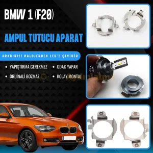 BMW 1 Serisi F20 led ampul sabitleme aparatı - BMW 1 F20 Kısa Ve Uzun Far LED Ampul Sabitleme Aparatı