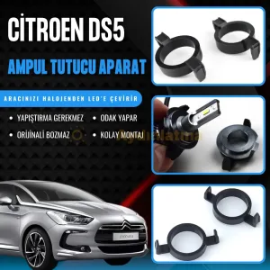 Citroen DS5 Kısa Far LED Ampul Sabitleme Aparatı - OtoLED