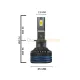 Femex Cosmo Plus H1 LED Xenon 18000 Lümen 3575 CSP Chipset görsel 7