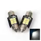 Femex 31MM Sofit LED Ampul Platinum - C5W 6SMD 3030 Chip görsel 1
