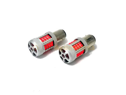 Fiat Ulysse stop / fren led ampulü - Femex Fanlı LED Stop Ampulü P21W/5W - 1157 BAY15D Koyu Kırmızı