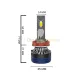 Femex Cosmo Plus H8 LED Xenon 18000 Lümen 3070 CSP Chipset görsel 6