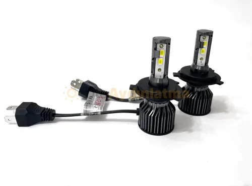 Kia Soul 2 led uzun far ampulü - Femex Eco Power H4 LED Xenon 9000 Lümen 3570 CSP Chipset