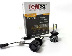 Femex Eco Power H18 LED Xenon 9000 Lümen 3570 CSP Chipset - Femex