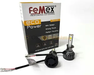 Femex Eco Power H1 LED Xenon 9000 Lümen 3570 CSP Chipset - Femex