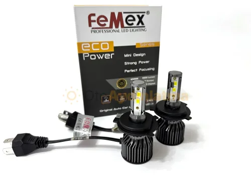 Kia Soul 2 led uzun far ampulü - Femex Eco Power H4 LED Xenon 9000 Lümen 3570 CSP Chipset