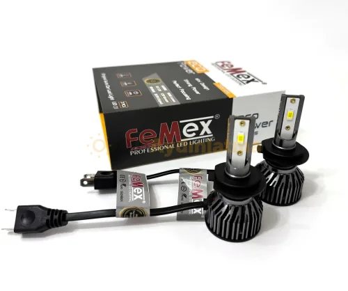 Hyundai İ30 2 Makyajlı led kısa far ampulü - Femex Eco Power H7 LED Xenon 9000 Lümen 3570 CSP Chipset