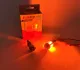 Femex Amber Fanlı LED Sinyal Ampulü PY21W - 1156 BAU15S 150° Koyu Turuncu görsel 2