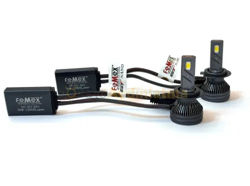 Hyundai İ30 2 Makyajlı led kısa far ampulü - Femex GT Nano Pro H7 LED Xenon 22000 Lümen 7535 CSP Chipset