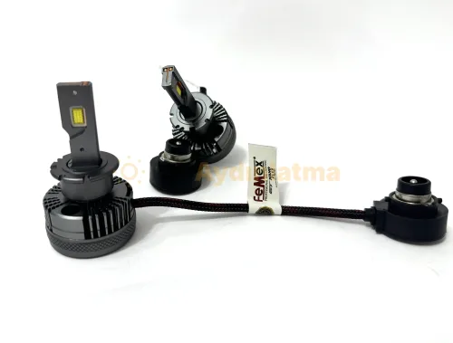 Mini Cooper R52 led kısa far ampulü - Femex GT Nano Plus D2S LED Xenon 25000 Lümen 7545 CSP Chipset