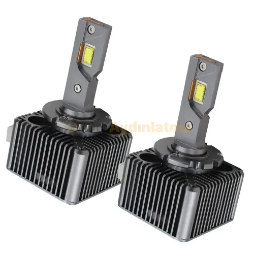 Volvo V40 2 led kısa far ampulü - Femex GT Nano Plus D3S LED Xenon 25000 Lümen 7545 CSP Chipset