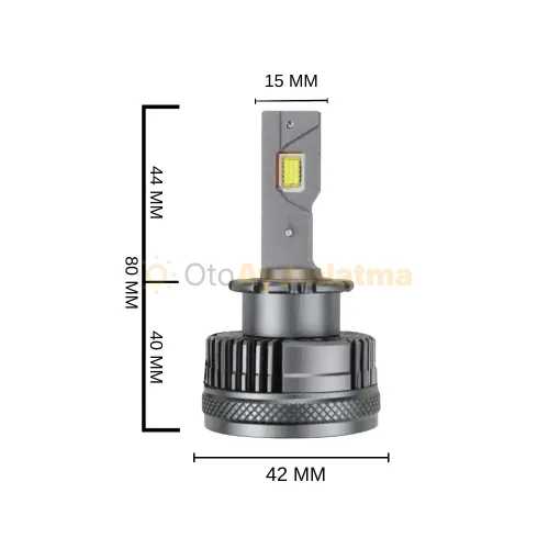 Mazda 6 led kısa far ampulü - Femex GT Nano Plus D4S LED Xenon 25000 Lümen 7545 CSP Chipset