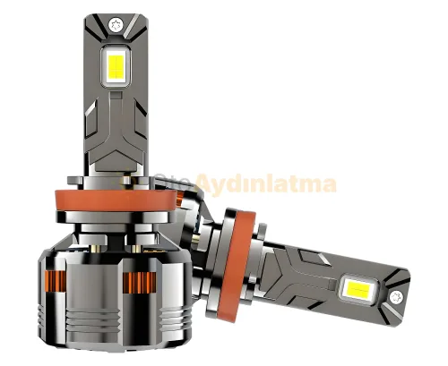 Volkswagen Touareg 2 Makyajlı led sis farı ampulü - Femex GT Nano Plus H11 LED Xenon 25000 Lümen 7545 CSP Chipset