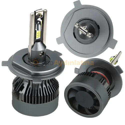 Kia Soul 2 led uzun far ampulü - Femex GT Nano Plus H4 LED Xenon 25000 Lümen 7545 CSP Chipset