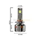 Femex GT Nano Plus HB3 9005 LED Xenon 25000 Lümen 7545 CSP Chipset görsel 8