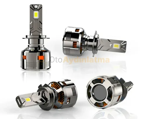 Hyundai İ30 2 Makyajlı led kısa far ampulü - Femex GT Nano Plus H7 LED Xenon 25000 Lümen 7545 CSP Chipset