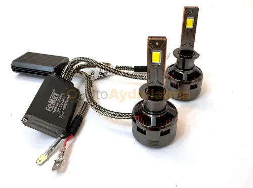 Hyundai Matrix led uzun far ampulü - Femex GT Nano Plus H1 LED Xenon 25000 Lümen 7545 CSP Chipset