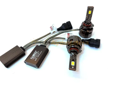 Opel Corsa D Makyajlı led sis farı ampulü - Femex GT Nano Plus H10 LED Xenon 25000 Lümen 7545 CSP Chipset