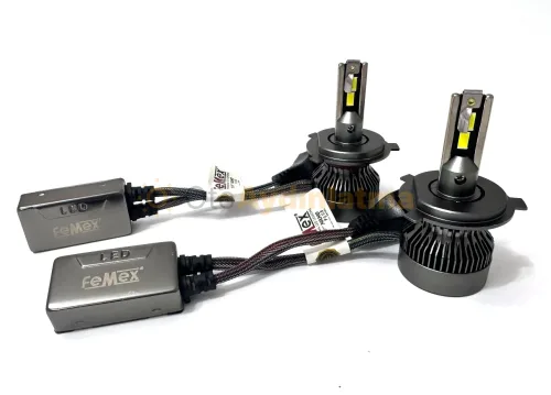 Kia Soul 2 led uzun far ampulü - Femex GT Nano Plus H4 LED Xenon 25000 Lümen 7545 CSP Chipset