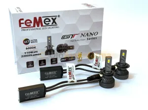 Femex GT Nano Pro H18 LED Xenon 22000 Lümen 7535 CSP Chipset - Femex