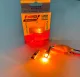 Femex H21W LED Ampul Platinum - BAY9S 10SMD 3030 Chip Turuncu görsel 3