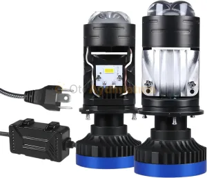 Femex Lazer Mercekli H4 LED Xenon 22000 Lümen Mini Bi-LED - Femex