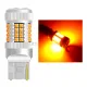 Femex Amber Fanlı LED Sinyal Ampulü T20 - W21W Koyu Turuncu görsel 1