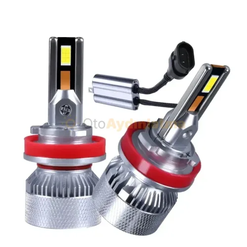 Volkswagen Touareg 2 Makyajlı led sis farı ampulü - Femex Mini Cosmo H11 LED Xenon 15000 Lümen 4575 CSP Chipset