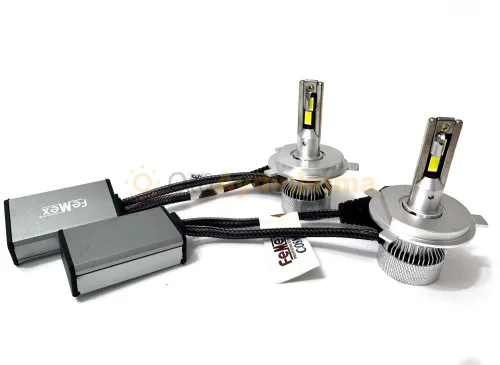 Kia Soul 2 led uzun far ampulü - Femex Mini Cosmo H4 LED Xenon 15000 Lümen 4575 CSP Chipset