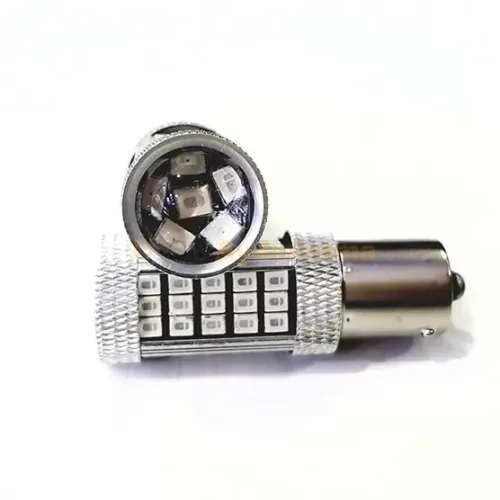 Fiat Ulysse stop / fren led ampulü - Femex P21W Çift Duy LED Ampul Premium 1157 Tip 66SMD 2835 Chip Kırmızı