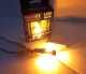 Femex P21W Tek Duy LED Ampul Platinum 93 Tip 21SMD 3030 Chip Turuncu görsel 4
