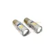 Femex P21W Tek Duy LED Ampul Platinum 93 Tip 21SMD 3030 Chip Turuncu görsel 3
