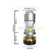 Femex Perdeli Lazer Mercekli H4 LED Xenon Pro Plus 25000 Lümen Mini Bi-LED görsel 8
