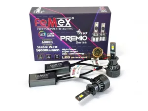 Femex Premio Plus H1 LED Xenon 14000 Lümen 4570 CSP Chipset - Femex
