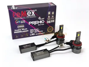 Femex Premio Plus H11 LED Xenon 14000 Lümen 4570 CSP Chipset - Femex