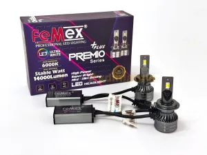 Femex Premio Plus H7 LED Xenon 14000 Lümen 4570 CSP Chipset - Femex