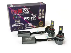 Femex Premio Plus HB3 9005 LED Xenon 14000 Lümen 4570 CSP Chipset - Femex