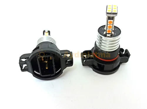 Opel Astra J Makyajlı led sinyal ampulü - Femex PSY24W LED Ampul Platinum 24SMD 3030 Chip Turuncu