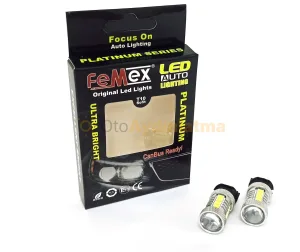 Femex PW24W LED Ampul Platinum 30SMD 4014 Chip Beyaz - Femex