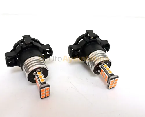 Renault Clio 4 led sinyal ampulü - Femex PY24W LED Ampul Platinum 24SMD 3030 Chip Turuncu