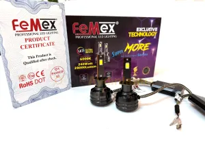 Femex Super More H1 LED Xenon 28000 Lümen 7545 CSP Chipset - Femex