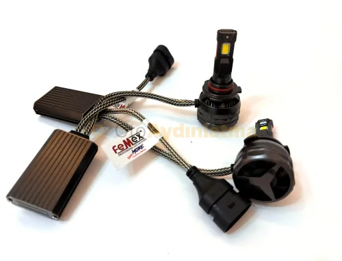 Volkswagen Golf 6 led sis farı ampulü - Femex Super More HB4 9006 LED Xenon 28000 Lümen 7545 CSP Chipset