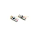 Femex T10 LED Ampul Platinum - W5W 4SMD 3030 Chip Kırmızı görsel 3