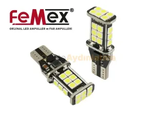 Femex T15 LED Ampul Platinum - W16W 24SMD 3030 Chip Beyaz - Femex