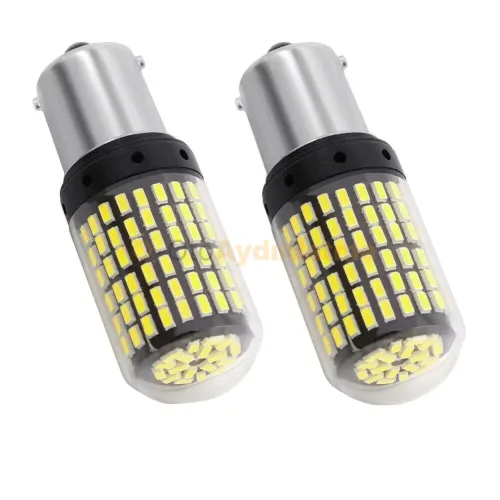 BMW 3 Serisi E90 led geri vites ampulü - Femex P21W Tek Duy LED Ampul Platinum 93 Tip 144SMD 3030 Chip Beyaz