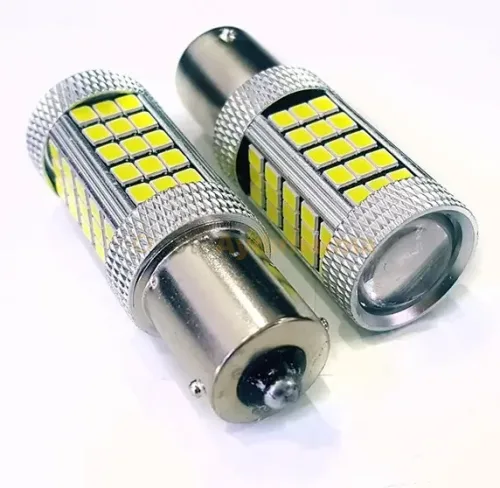 BMW 3 Serisi E90 led geri vites ampulü - Femex P21W Tek Duy LED Ampul Premium 93 Tip 66SMD 2835 Chip Beyaz