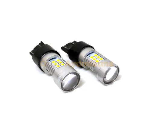 Volkswagen Touareg 2 Makyajlı gündüz farı led ampulü - Femex T20 LED Ampul Platinum - W21W 21SMD 3030 Chip Beyaz