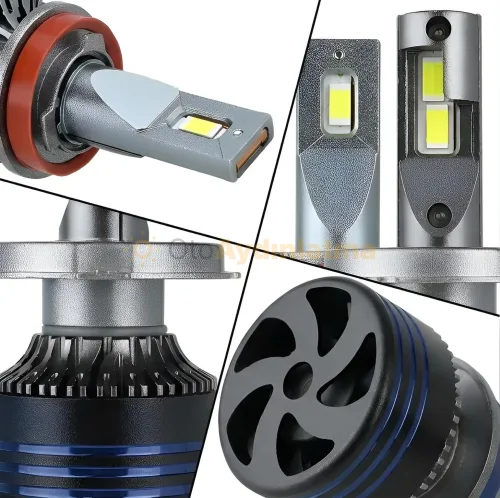 Fiat Ulysse led uzun far ampulü - Femex Cosmo Plus H1 LED Xenon 18000 Lümen 3575 CSP Chipset