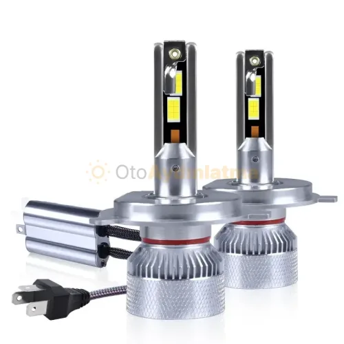 Kia Soul 2 led uzun far ampulü - Femex Mini Cosmo H4 LED Xenon 15000 Lümen 4575 CSP Chipset