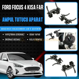 Ford Focus 4 Kısa Far LED Ampul Sabitleme Aparatı - OtoLED